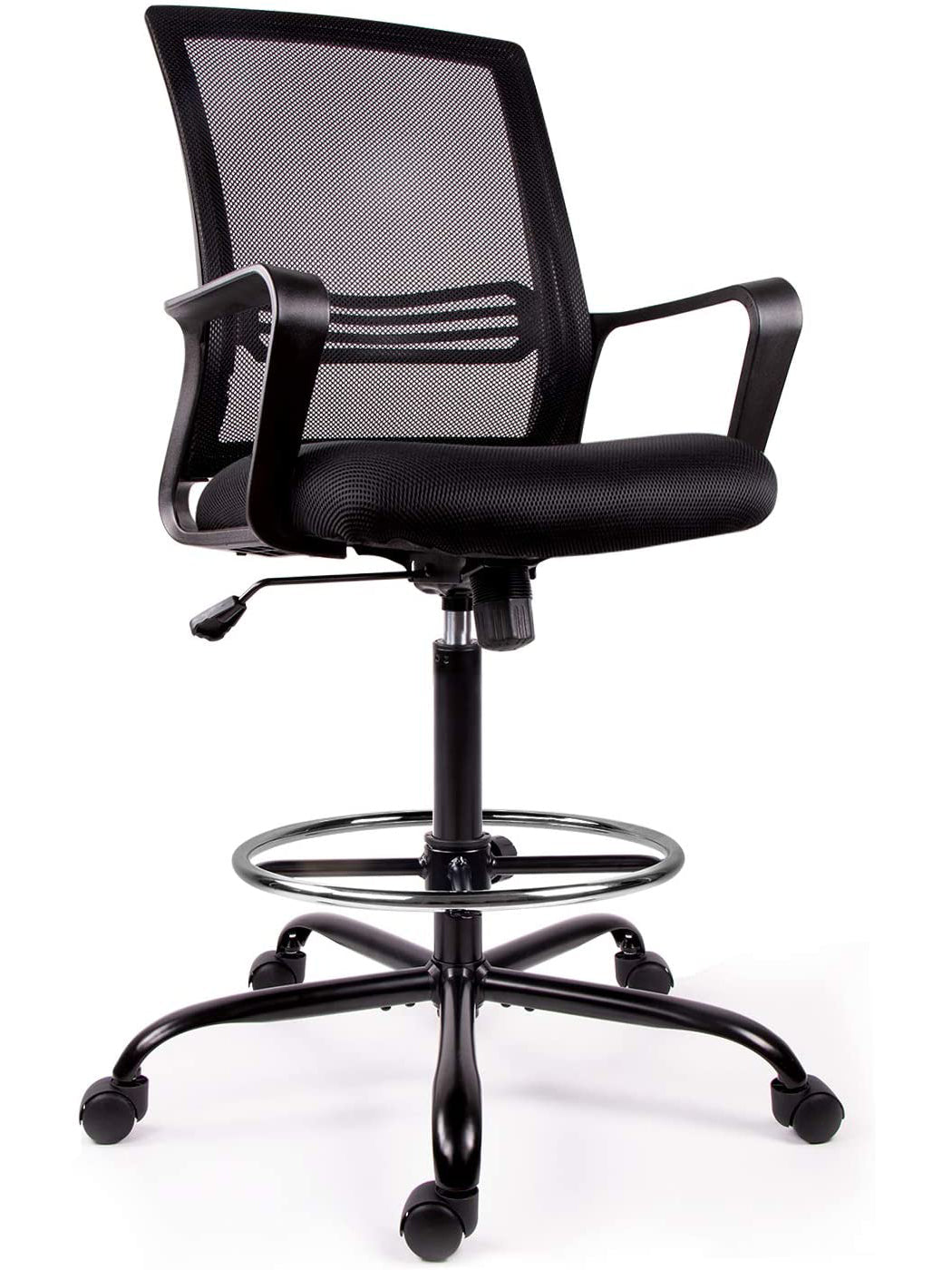 Smugdesk Mesh Drafting Chair Tall Office Chair for Standing Desk – SmugDesk