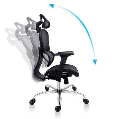 smugchair ergonomic high back adjustable office chair