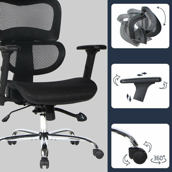 SmugChair Ergonomic High Back Mesh Office Desk Chair  –  SmugDesk