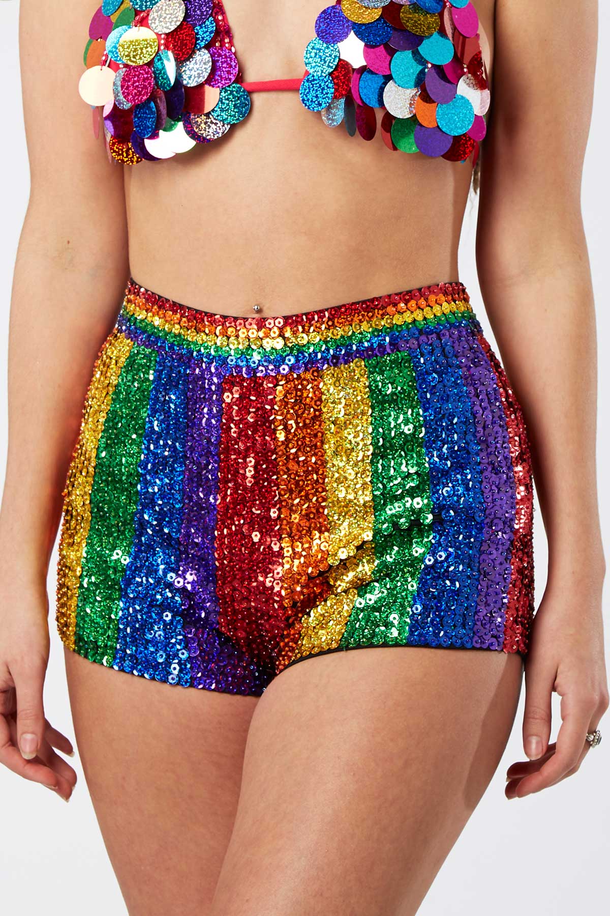 rainbow sequin top uk