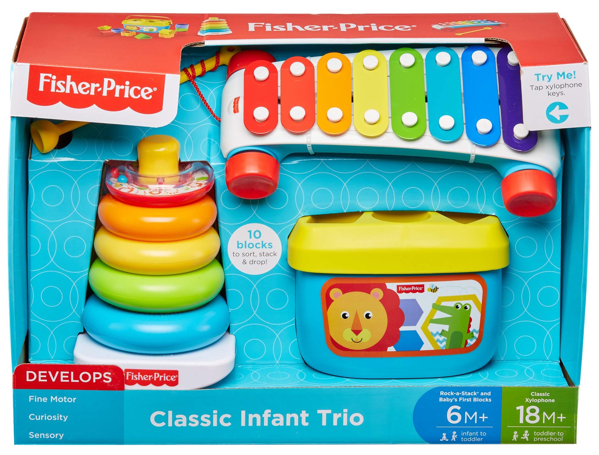 fisher price infant trio