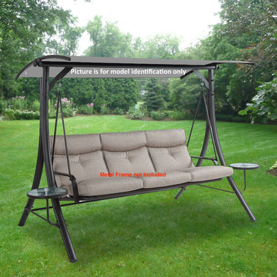 replacement cushions for living accents 3 person deluxe swing