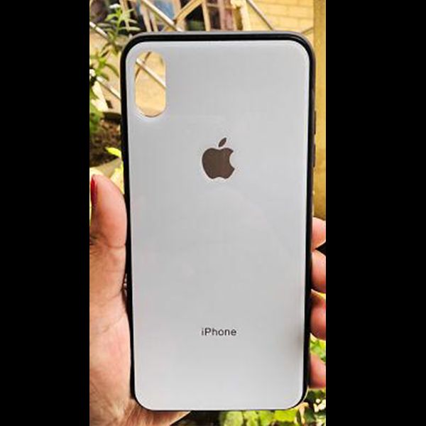 White Mirror Silicone Case For Apple Iphone X Xs Thehatke