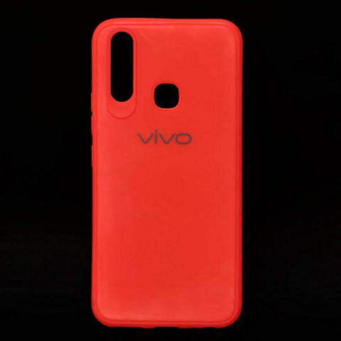 Red Original Silicone case for Vivo U20