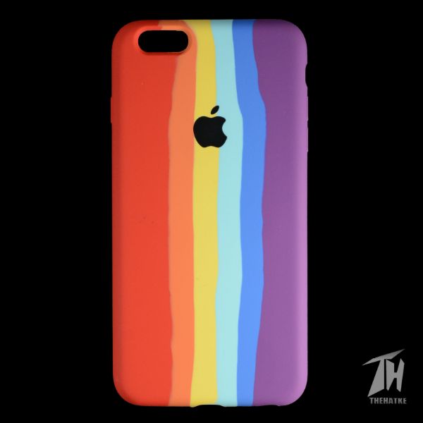 Rainbow Silicone Case For Apple Iphone 6 Plus 6s Plus The Hatke