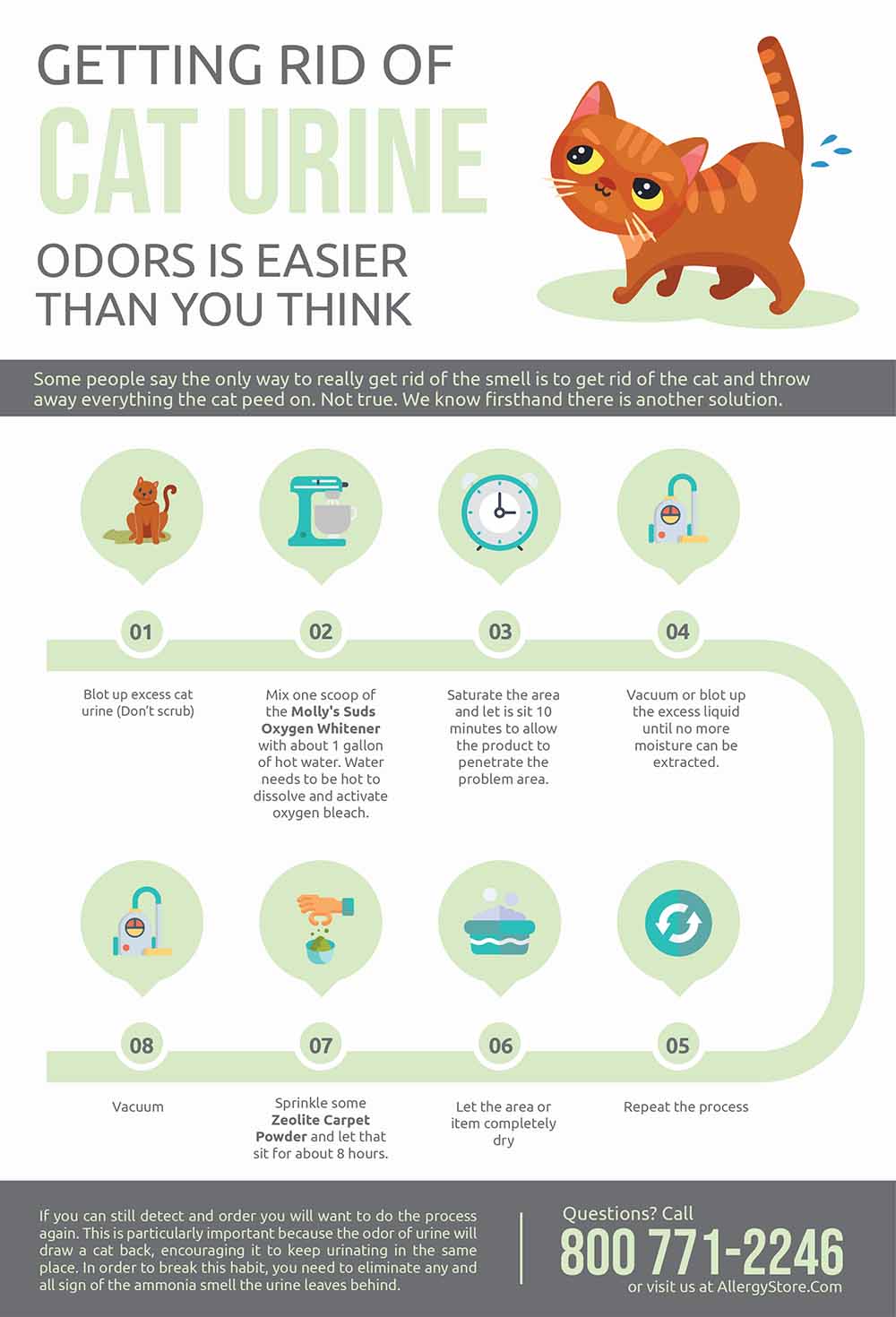 Getting Rid Of Cat Urine Odors Is Easier Than You Think