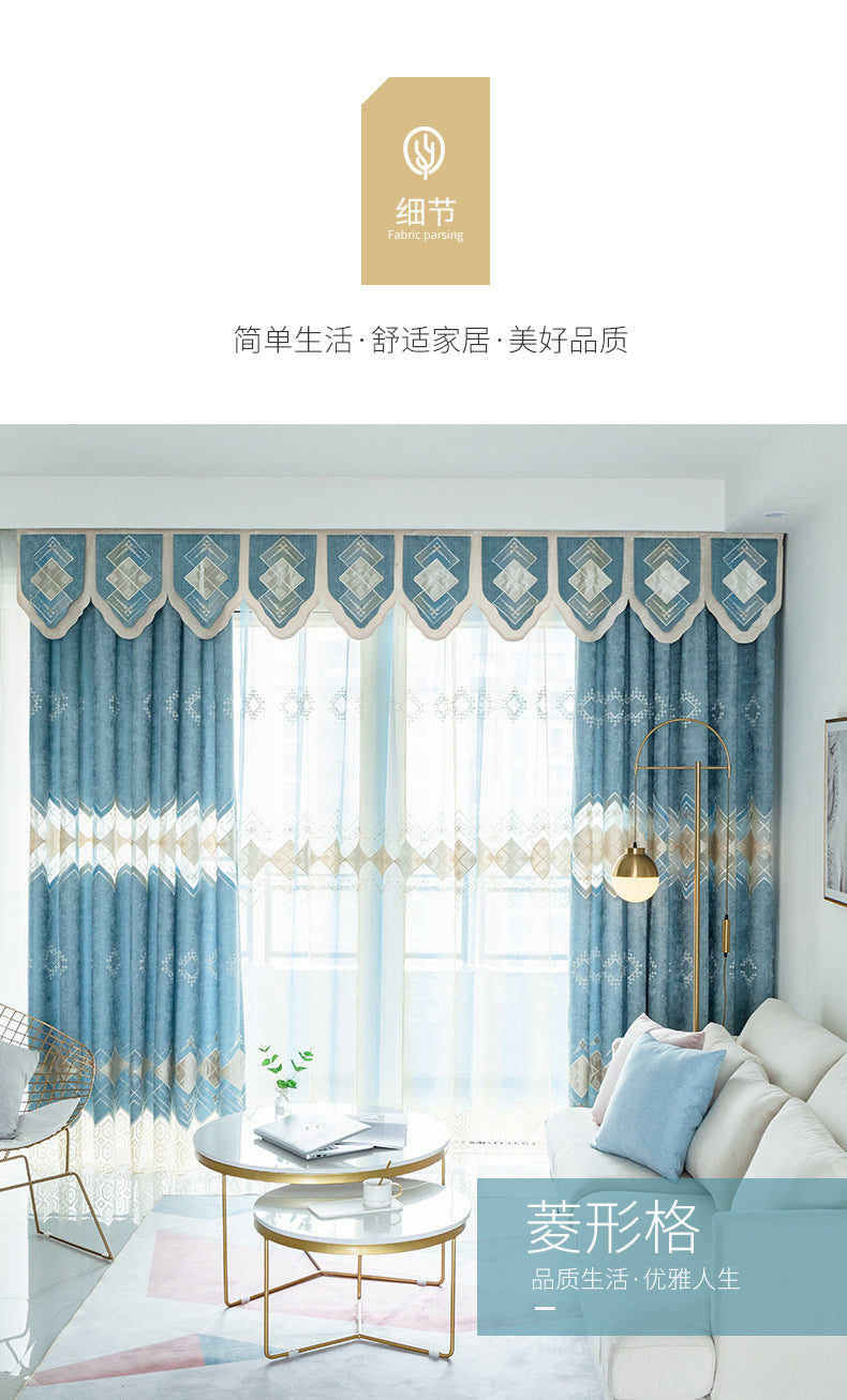 bedroom curtain fabric