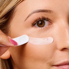 Applying Concealer To Dark Circles