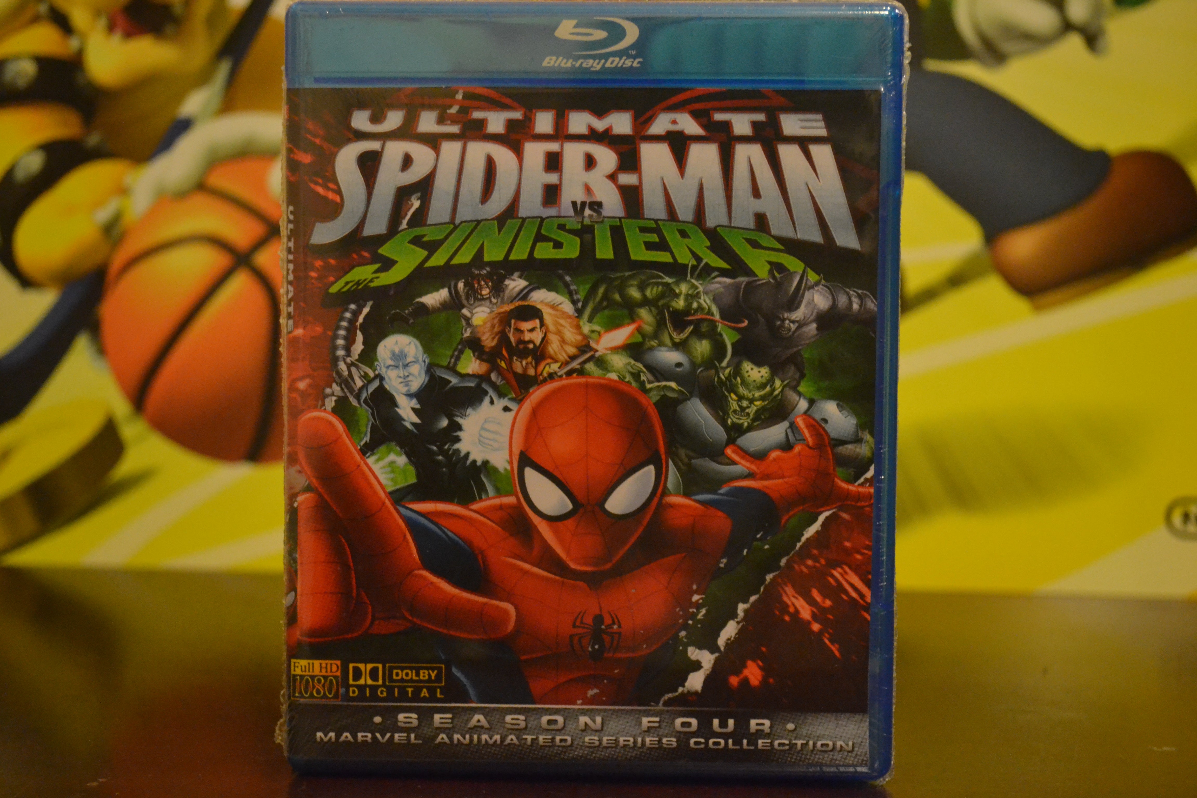 Ultimate Spider Man The Complete Season 4 Blu Ray Set New Line Anime Shop