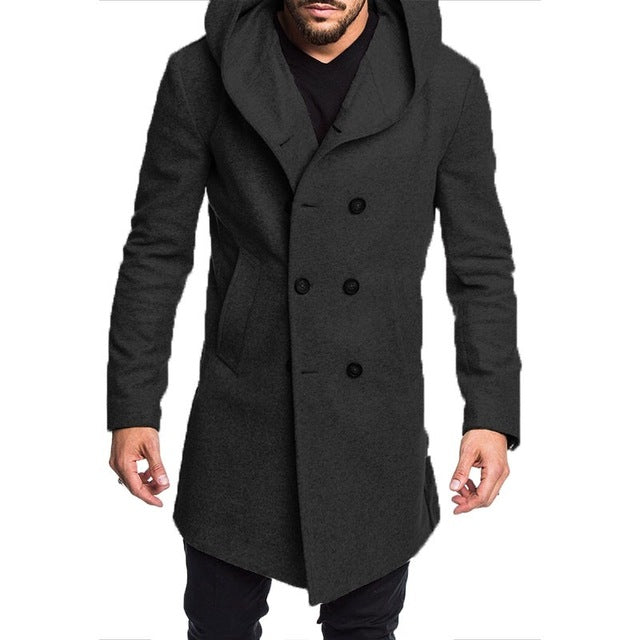 hooded business jacket