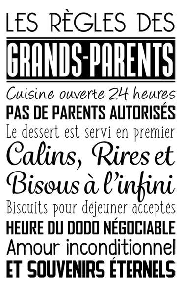 Sticker Les Regles Des Grands Parents Stickers Beestick