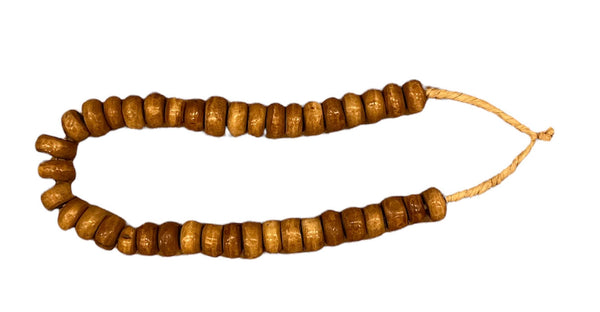 Kenya Light Brown Bone Beads (Medium)