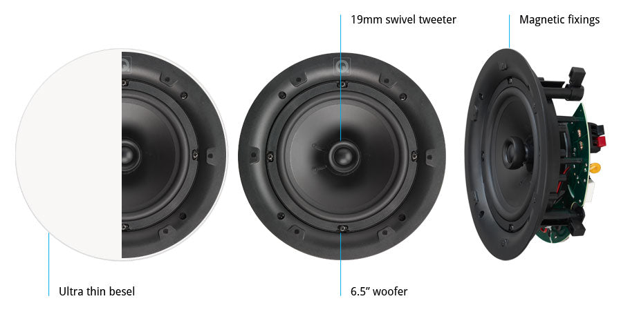 Professional 6.5 inch In-Celling Speakers