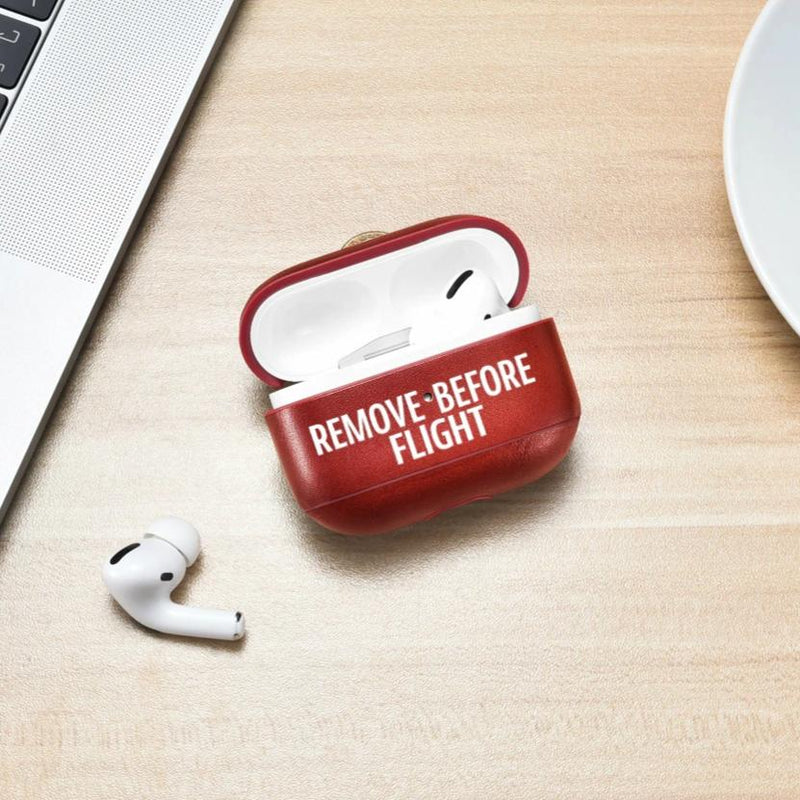 Download New AirPods Pro Case Metal Clip Iconic Red Remove Before ...