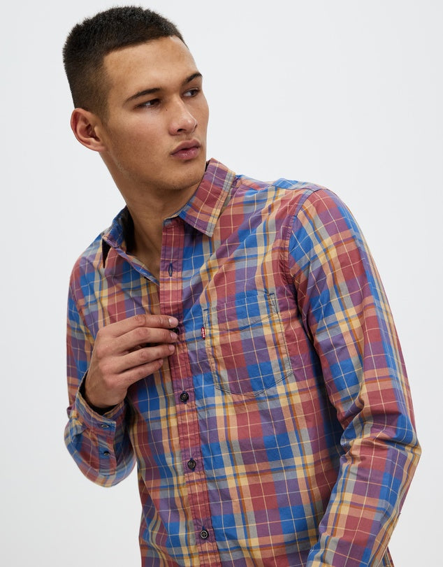 Levi's Sunset 1 Pocket Plaid L/S Shirt – Cooneys Clothing & Footwear