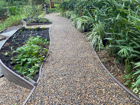 landscape edging using bender board