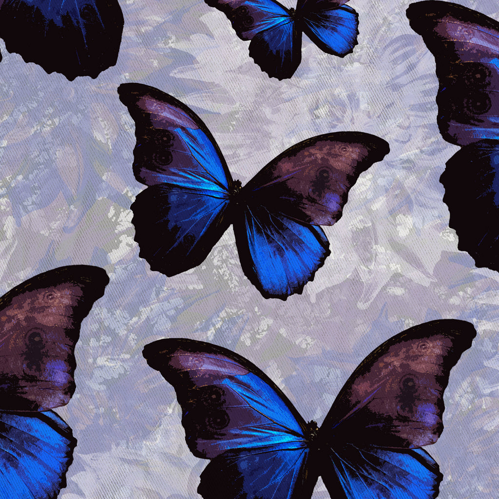 Purple and Blue Morpho Butterfly Shower Curtain – Metro Shower Curtains
