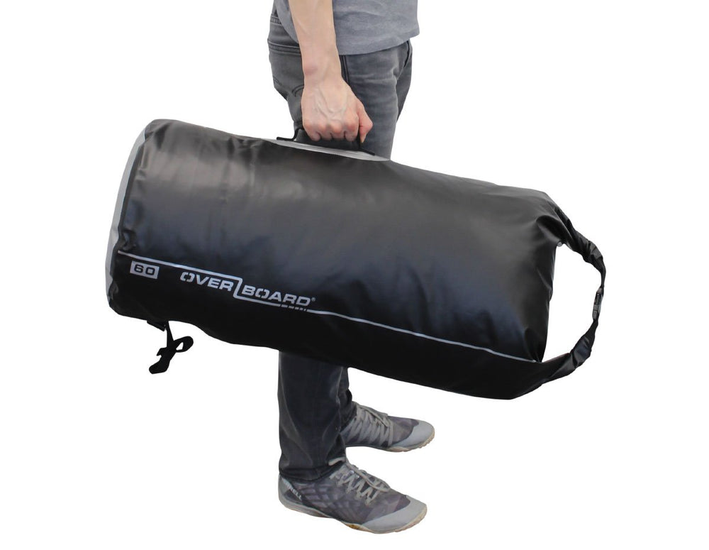 black waterproof bag