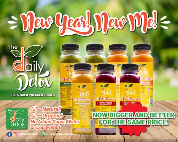 New Year New Me Cold Pressed Juices Detox Kits