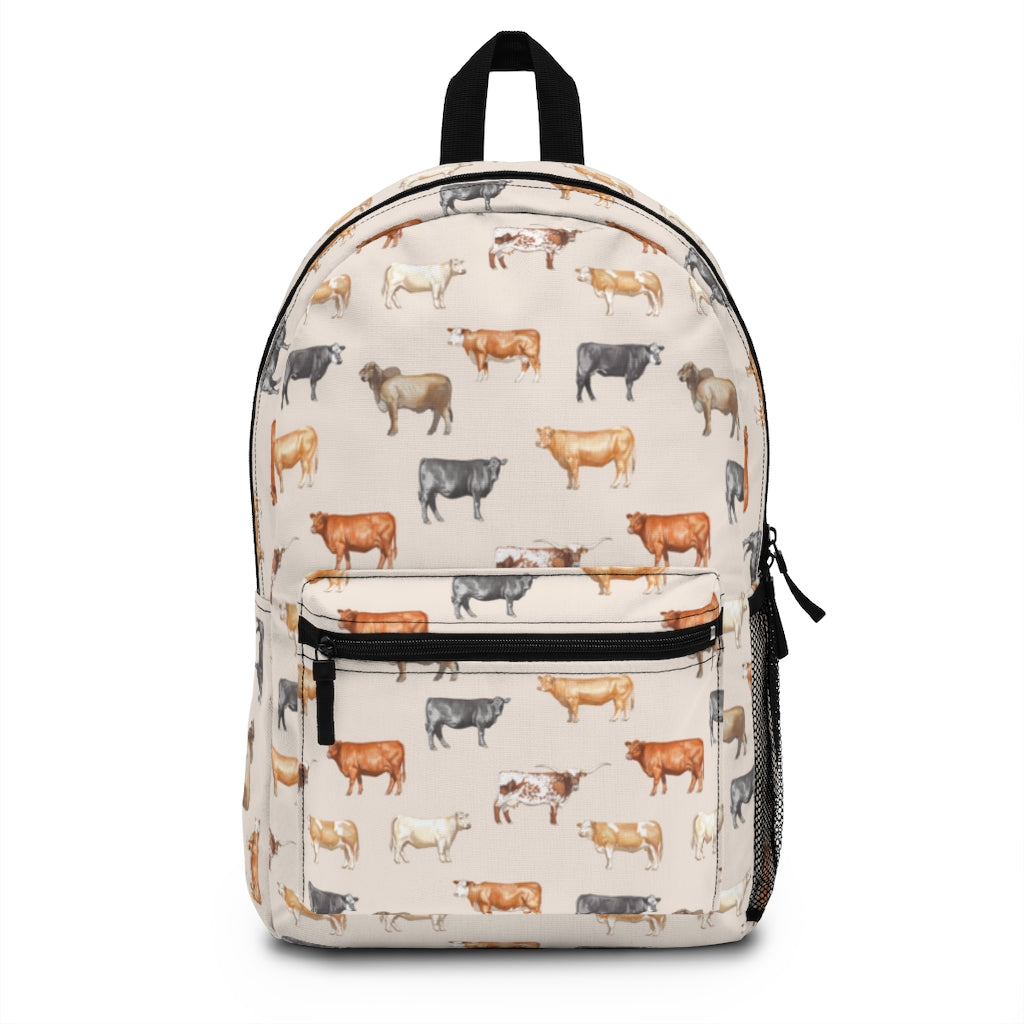 Cow Dogs Backpack in Saddle – Little Coyotes Outfitters