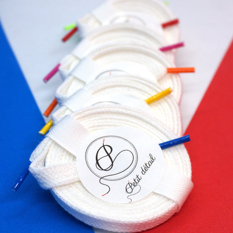 Lacets pour sneakers Made in France l Petit-détail.com