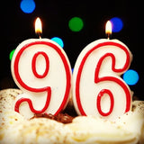 Ninety Six Birthday Cake Candles