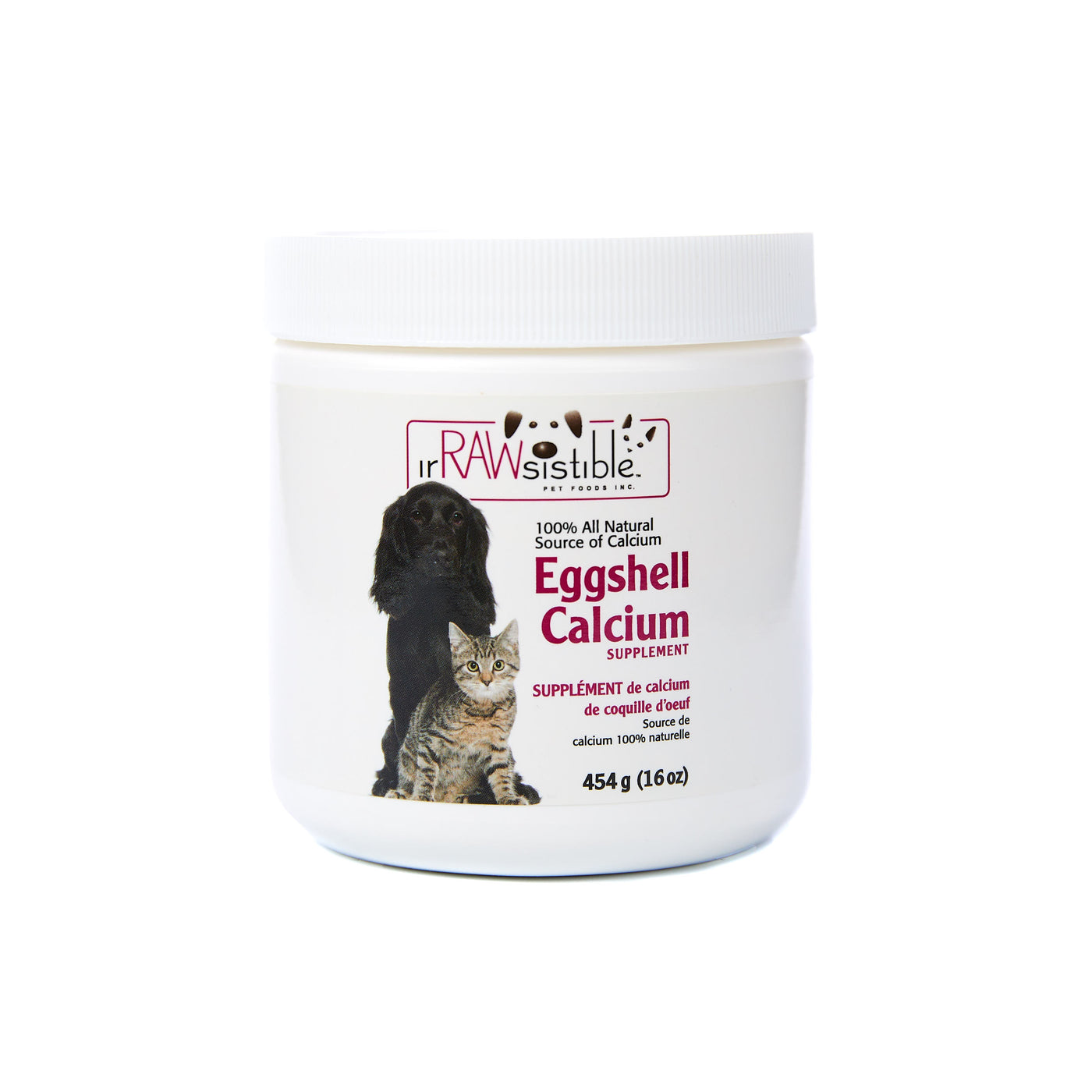 Eggshell Calcium Supplement Irrawsistible Pet Foods