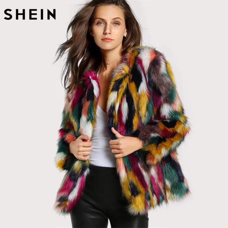 colorful womens coats