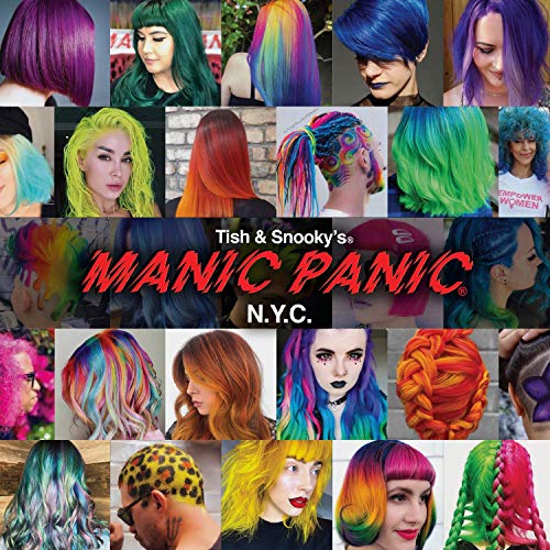 Manic Panic Cotton Candy Pink Hair Color Cream Classic High Voltage Semi Permanent Hair Dye Vivid Pink Shade For Dark Light Hair Vegan Ppd