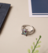 Harlequin Diamond Ring