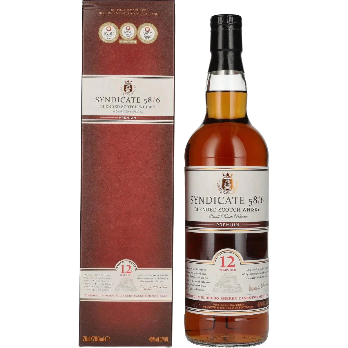 Douglas+Laing+SYNDICATE+58/6+12+Years+Old+Small+Batch+Release+40%+Vol.+0,7l+in+Giftbox