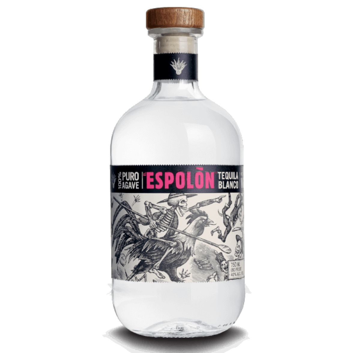 Espolón+Tequila+Blanco+100%+puro+Agave+40%+Vol.+0,7l