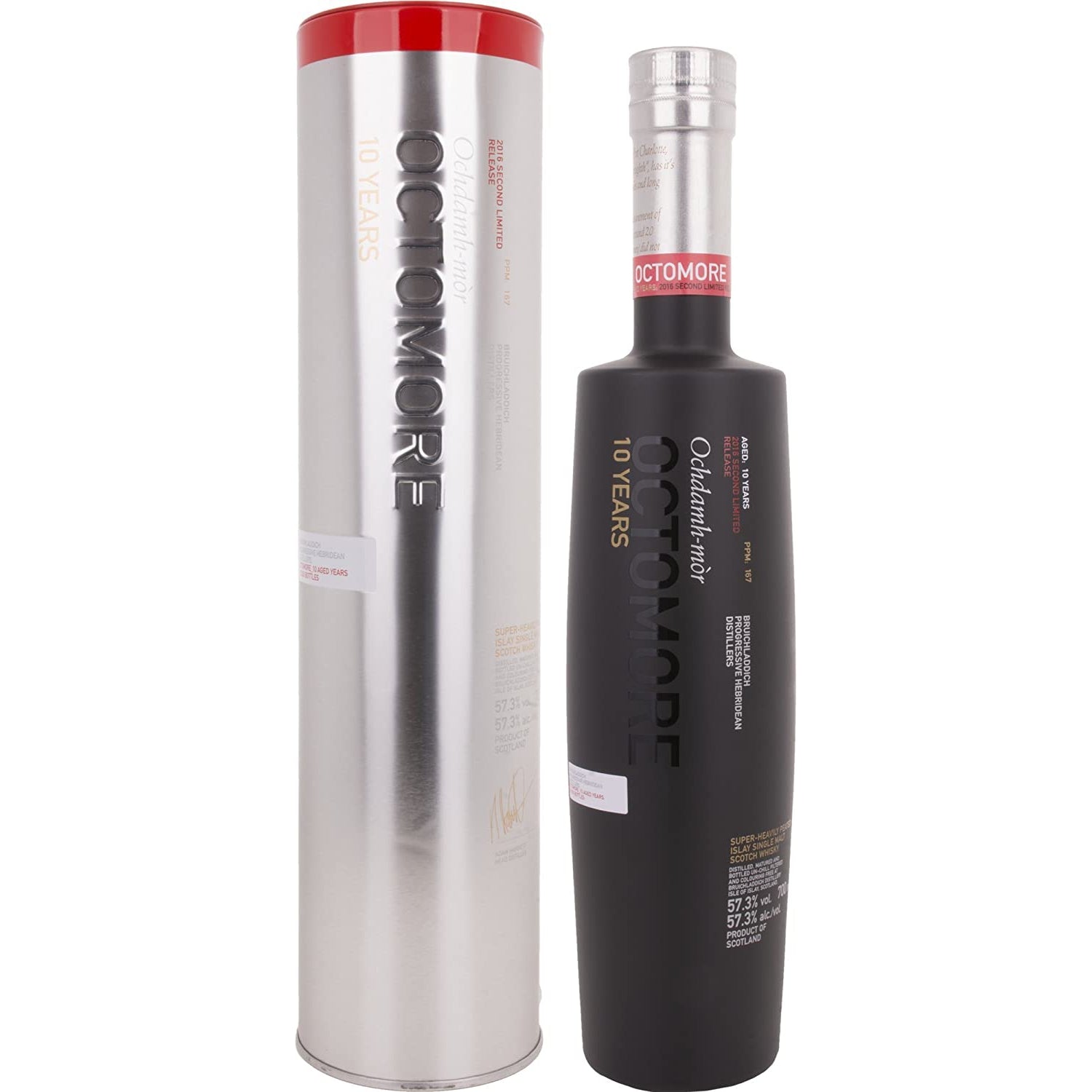 Octomore+TEN+YEARS+Old+Islay+Single+Malt+Second+Limited+Relase+2016+57,3%+Vol.+0,7l+in+Tinbox