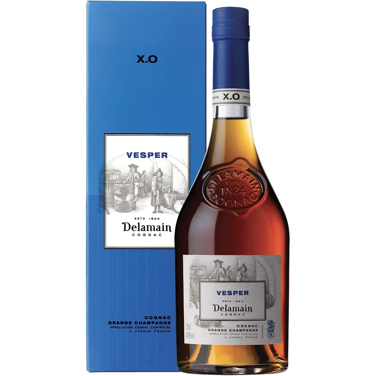 Delamain+XO+VESPER+Grande+Champagne+Cognac+40%+Vol.+0,7l+in+Giftbox