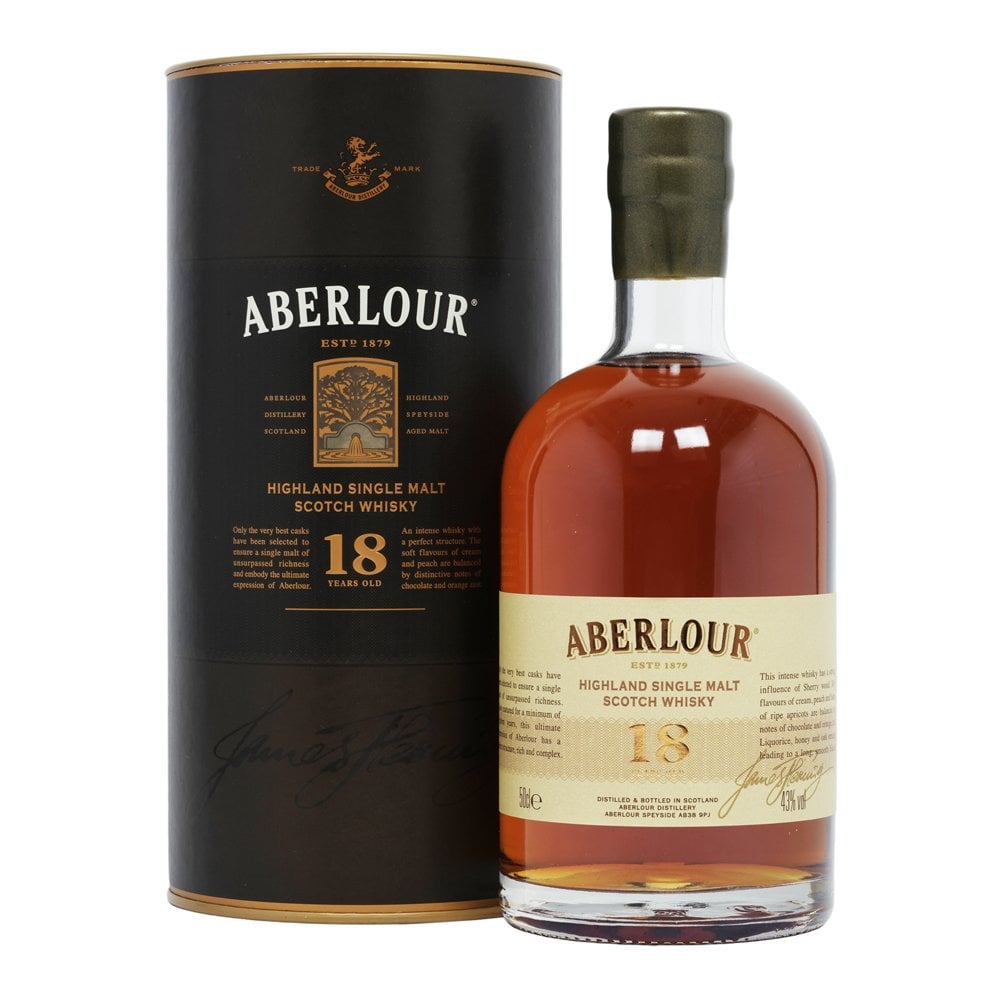 Aberlour+18+Years+Old+Highland+Single+Malt+43%+Vol.+0,5l+in+Giftbox