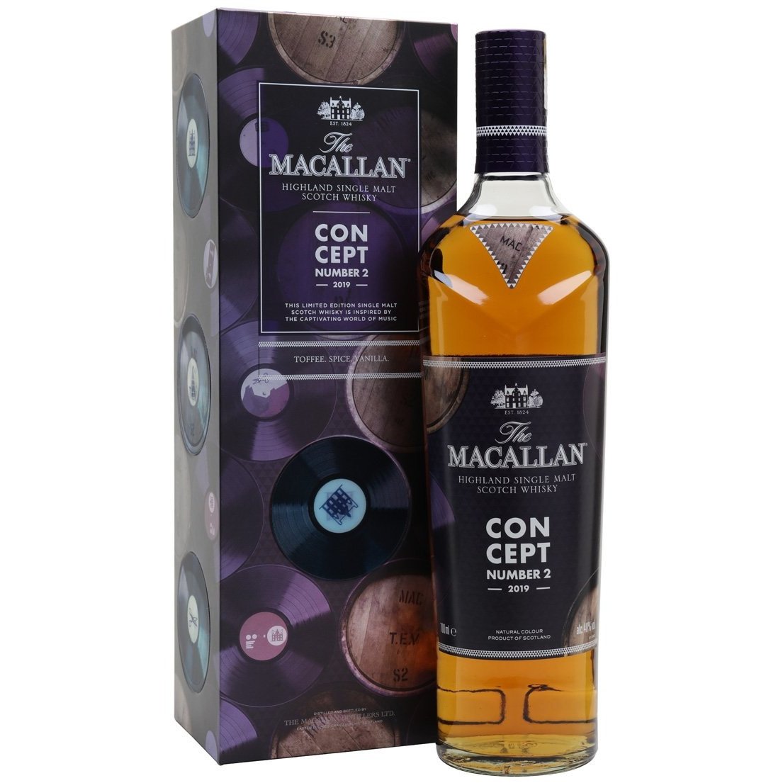 The+Macallan+CONCEPT+N°+2+Limited+Edition+2019+40%+Vol.+0,7l+in+Giftbox