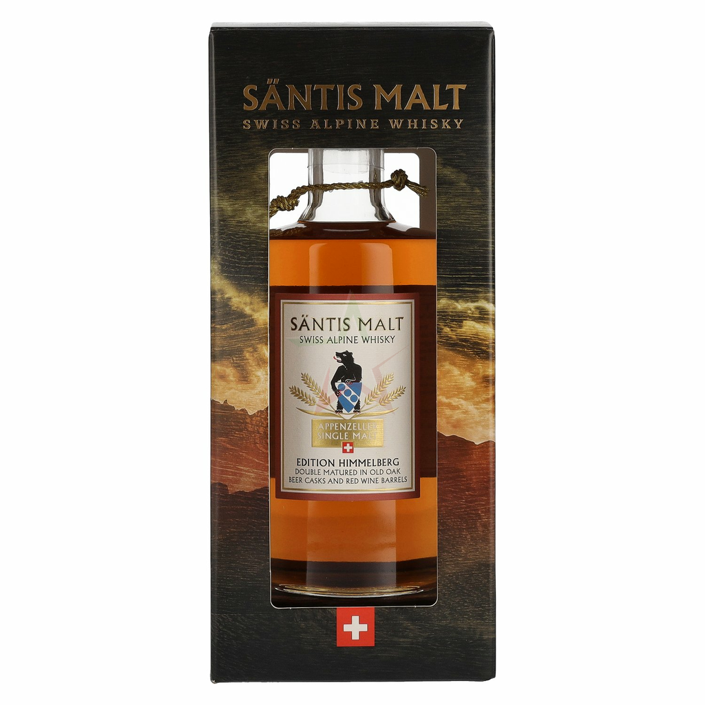 Säntis+Malt+Appenzeller+Single+Malt+Swiss+Alpine+Whisky+EDITION+HIMMELBERG+43%+Vol.+0,5l+in+Giftbox