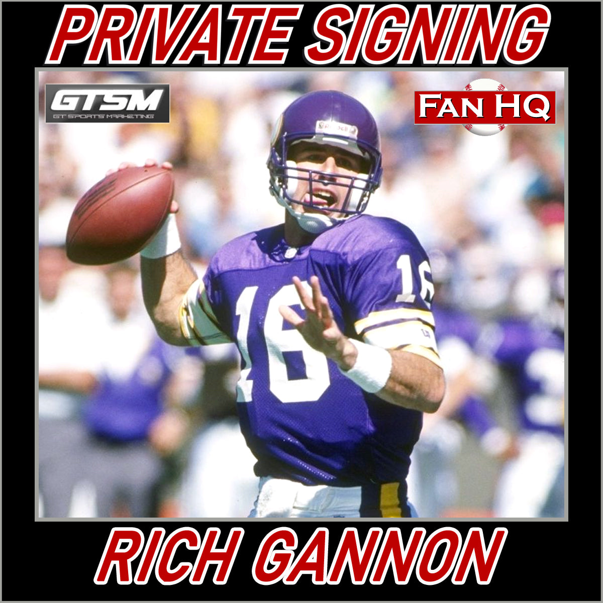 Rich Gannon Oakland Raiders 16x20 #1061 Autographed Photo