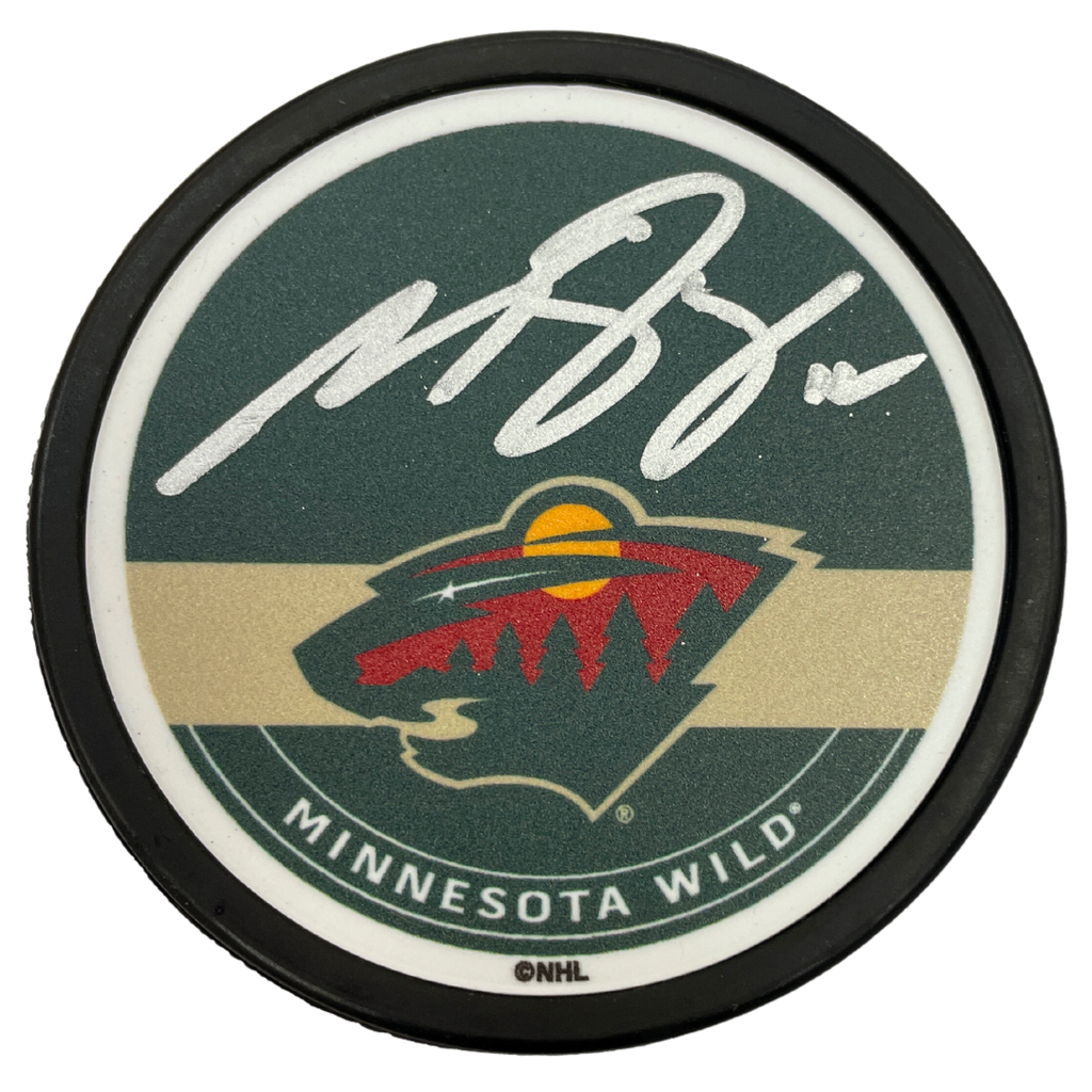 Matthew Boldy Green Minnesota Wild Autographed adidas Authentic Jersey