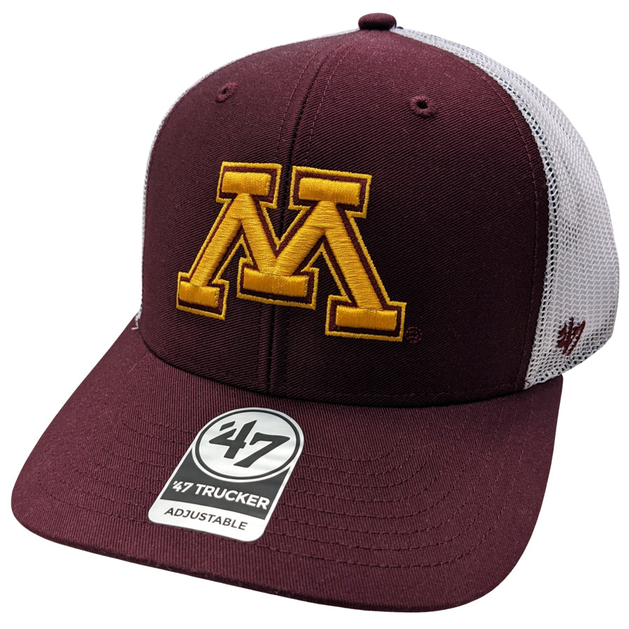 47 Brand Youth Boys and Girls Purple Minnesota Vikings Levee MVP Trucker  Adjustable Hat