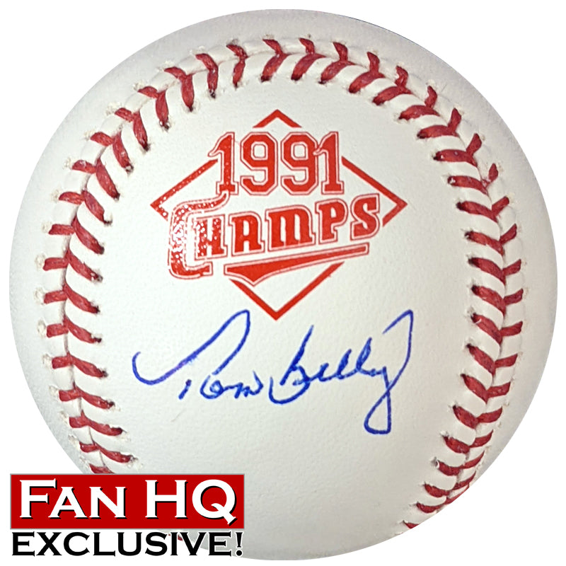 Kent Hrbek Autographed Fan HQ Exclusive Number Retired Baseball Minnesota  Twins