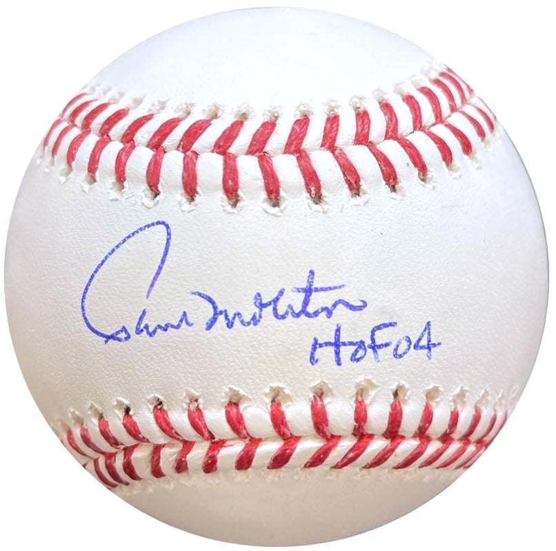 MLB Bert Blyleven MLB Baseball Hall of Fame Signed 3x5 