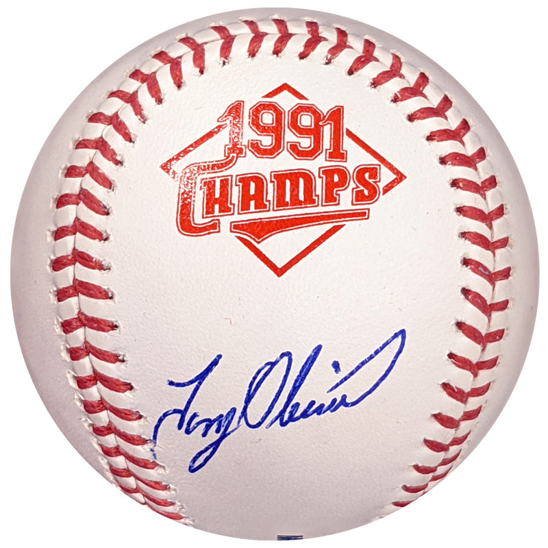 Kent Hrbek autographed baseball card (Minnesota Twins) 1986