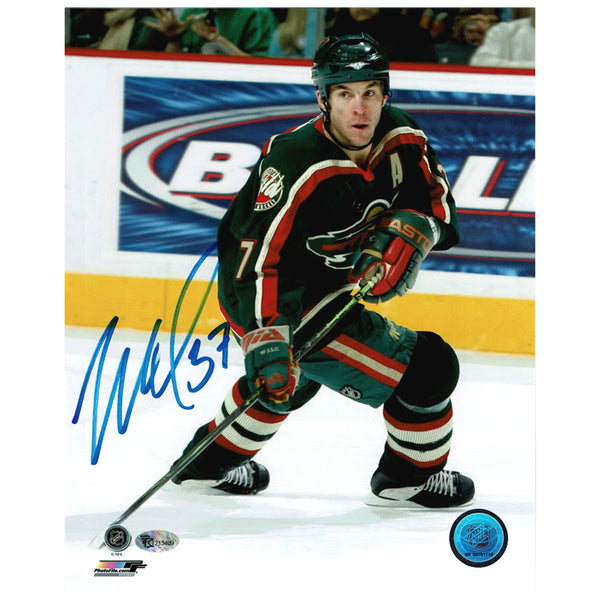 Wes Walz Autographed Minnesota Wild 