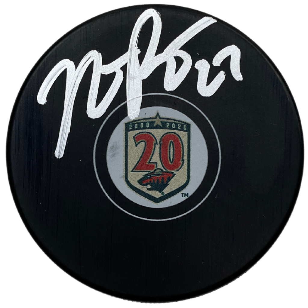 Mikko Koivu Autographed Hockey Puck - PSA DNA COA 1C