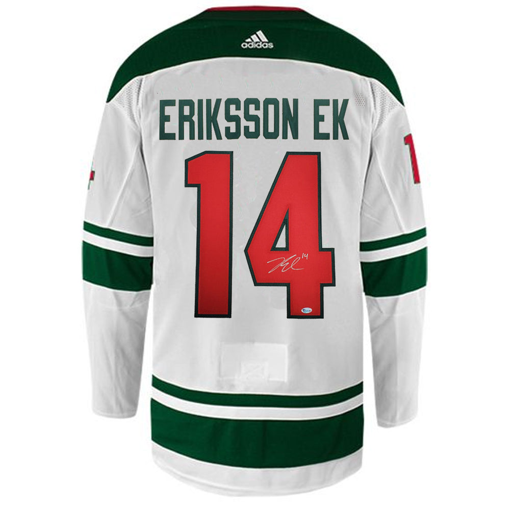 Joel Eriksson Ek Autographed Minnesota 