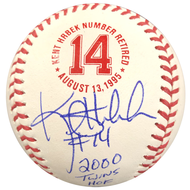 Kent Hrbek 1982 Donruss Rookie Signed Autographed Card #557 Twins