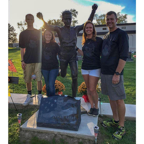 Man Running Marathon Bronze Statue | Randolph Rose Collection