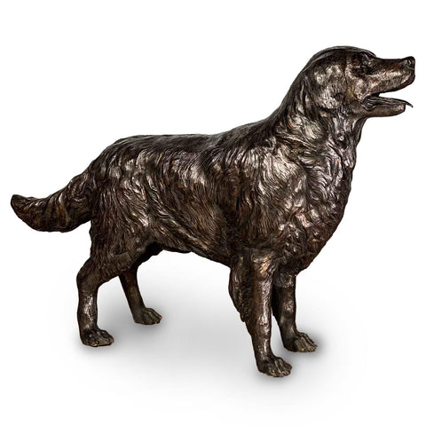Golden Retriever Bronze Dog Statues | Randolph Rose Collection