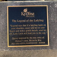 Custom Golf Statue The Legend of the Ladybug-Custom Bronze Statues & Fountains for Sale-Randolph Rose Collection